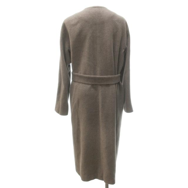 アンドディア ...＆DEAR 美品 近年 ノーカラーコート スプリングコート  