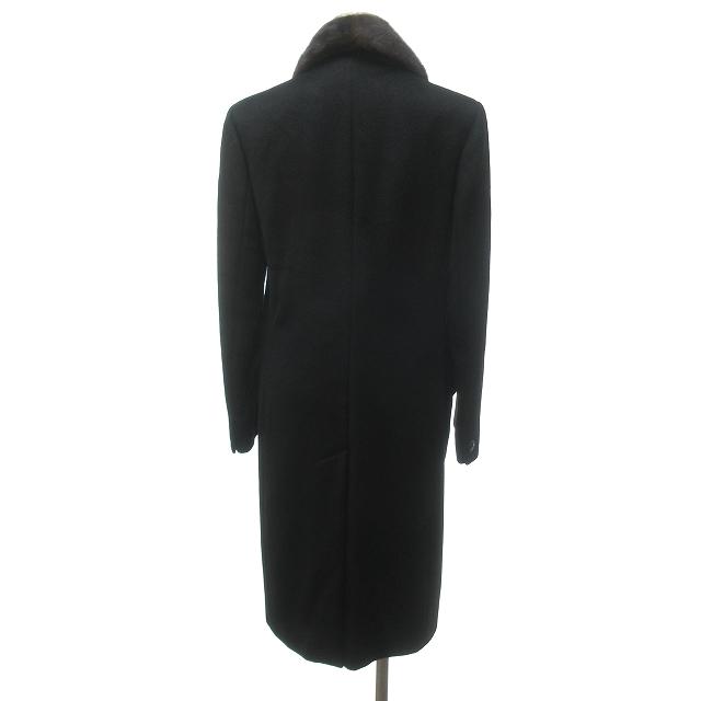 美品✨マックスマーラ ロングコート ガウン カシミヤ ビッグカラー ブラック M 美品✨マックスマーラ ロングコート ガウン カシミヤ ビッグ