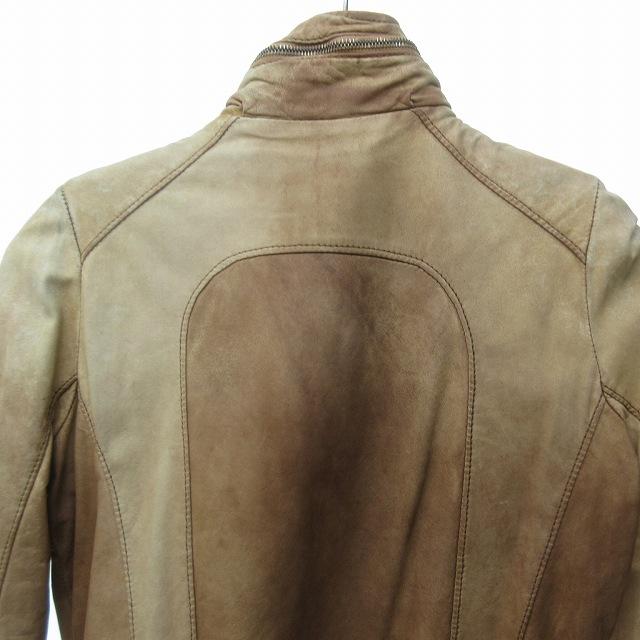 正規品 GIORGIO BRATO レザーライダース GIORGIO BRATO ジョルジオブラット ラムレザー ダブルライダース