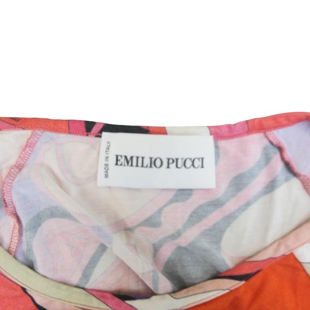 エミリオプッチ EMILIO PUCCI ノースリーブ カットソー 総柄 エミリオプッチ EMILIO PUCCI ノースリーブ カットソー 総柄