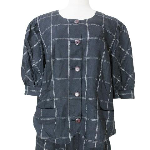 レリアン Leilian 美品 スカート セットアップ 13+ 大きいサイズ