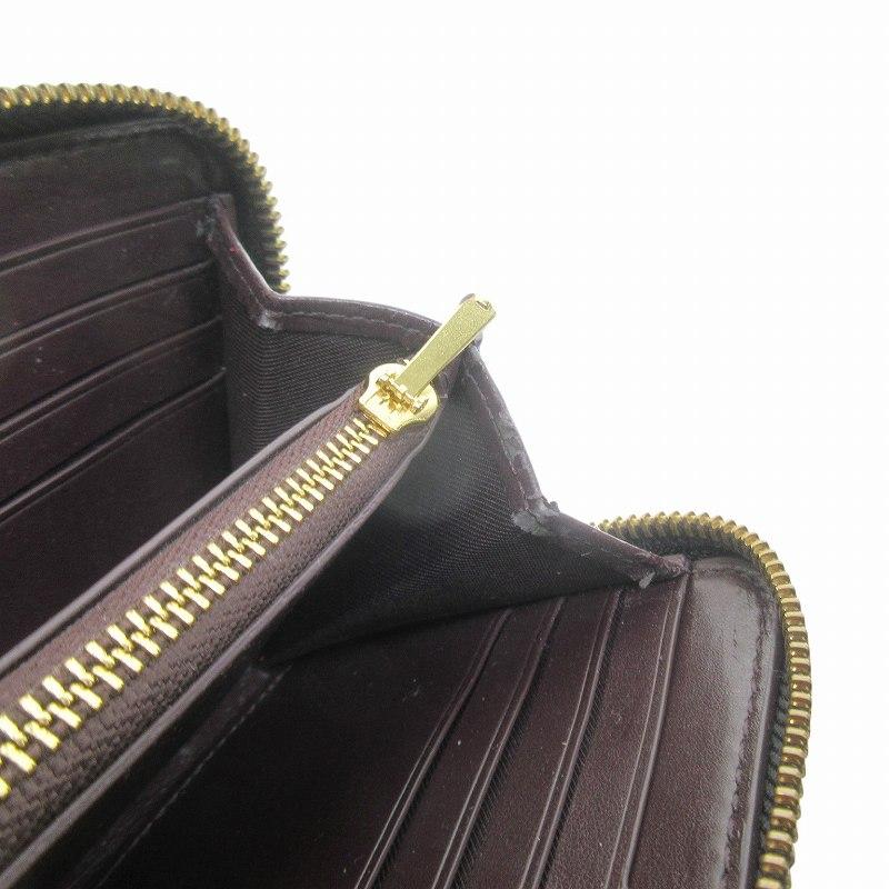 COACH（コーチ） クロコ型押し 長財布 ウォレット ラウンドファスナー