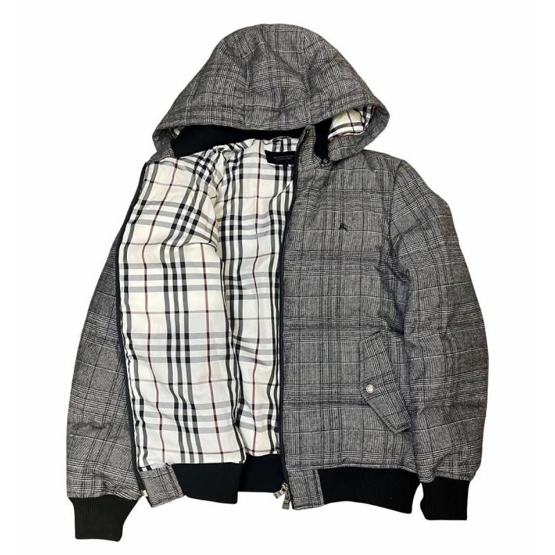 グレー チェック柄 ジャケット　ブラックレーベル グレー チェック柄 ジャケット ブラックレーベル グレー チェック柄