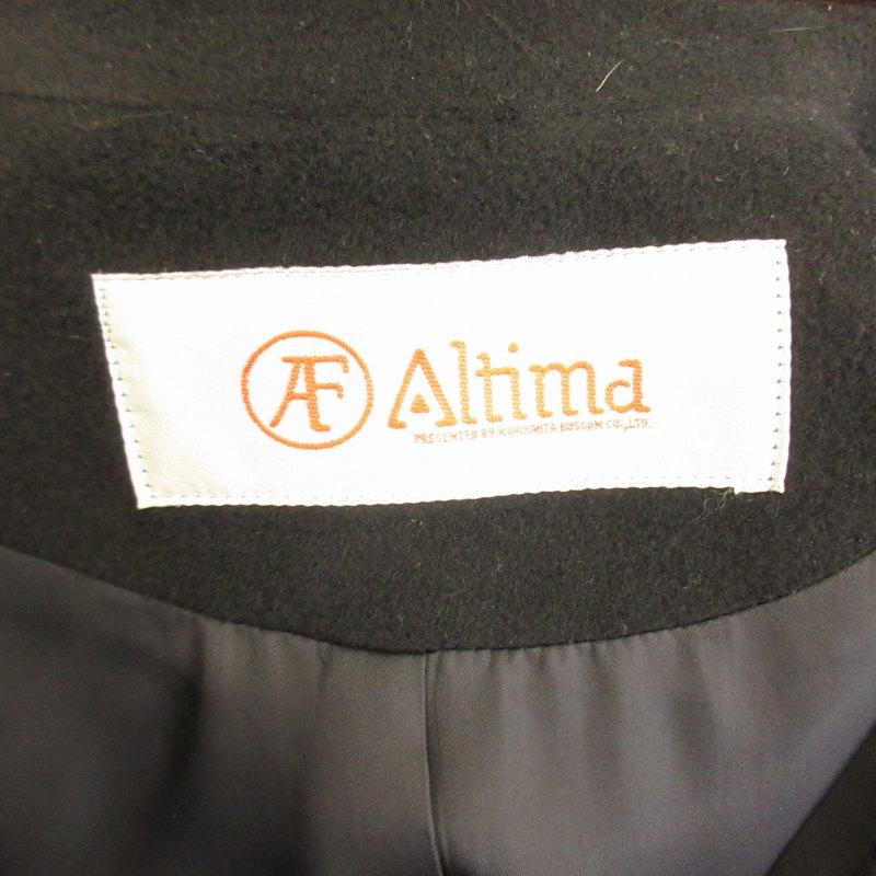 【中古】altima アルティマ 美品 最高級 カシミヤ フォックスファーコート 毛皮ジャケット 黒 ブラック F フリーサイズ altima アルティマ 美品 最高級 カシミヤ フォックスファーコート 毛皮