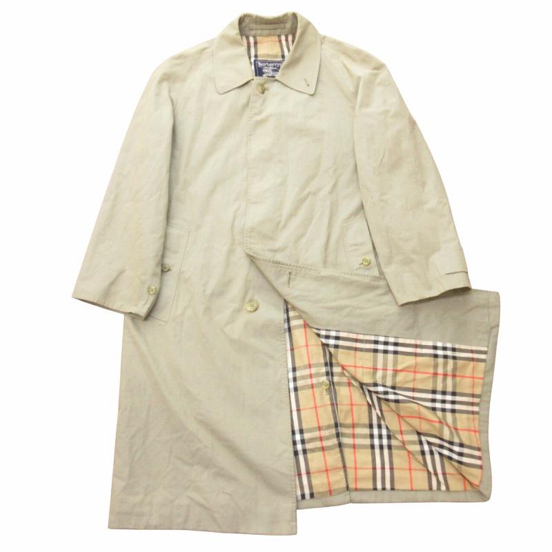 90's Burberrs バーバリー ステンカラーコート バーバリーズ BURBERRYS 90S ステンカラーコート メンズ 表記無 中古