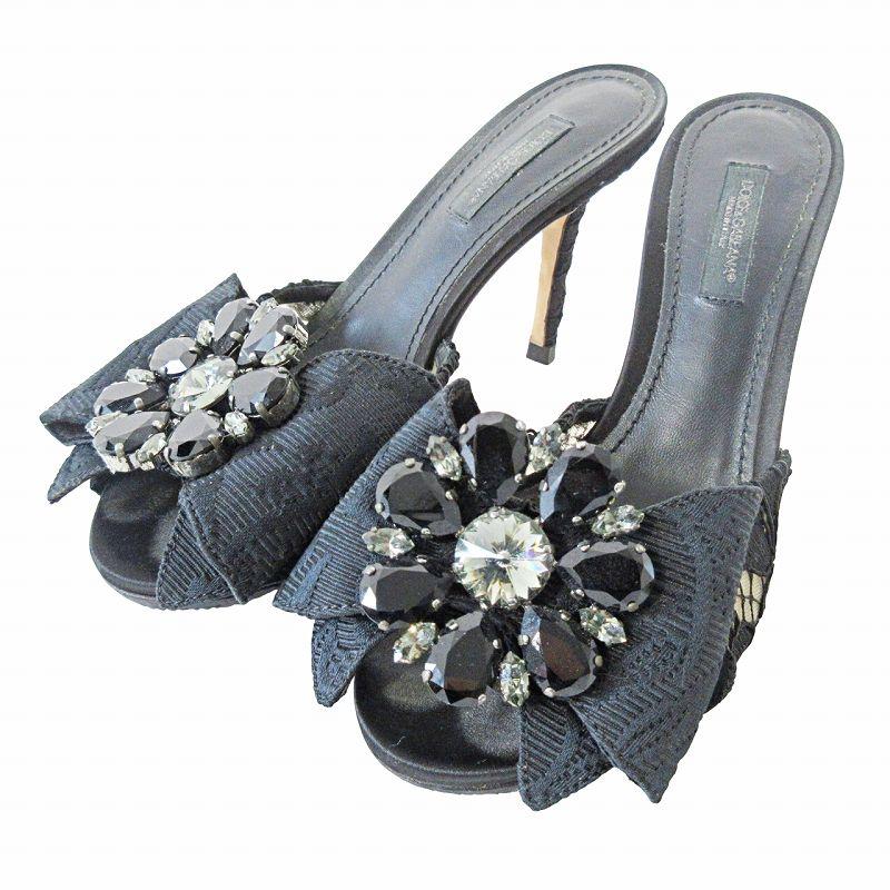 DOLCE&GABBANA ドルチェ&ガッバーナ ドルガバ ミュール サンダル 