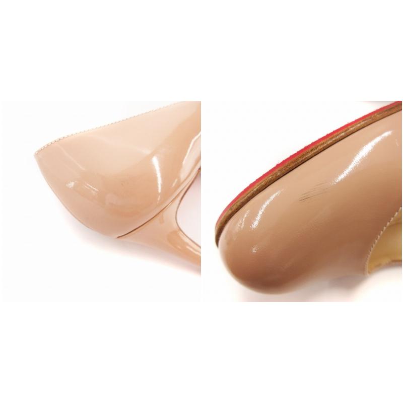 クリスチャンルブタン/エナメル/ピンクベージュ/サイズ37.5cm 12300867_1.jpg