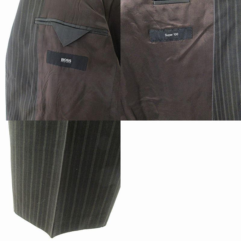 ヒューゴボス HUGO BOSS セットアップ スーツ ストライプ