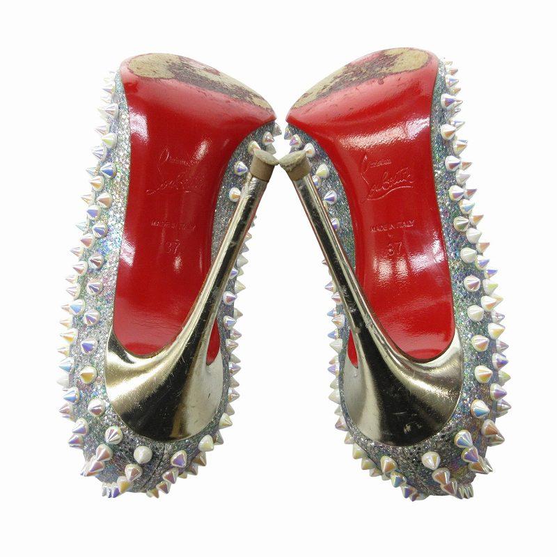 Christian Louboutin＊ルブタン＊グリッター＊24cm＊ヒール