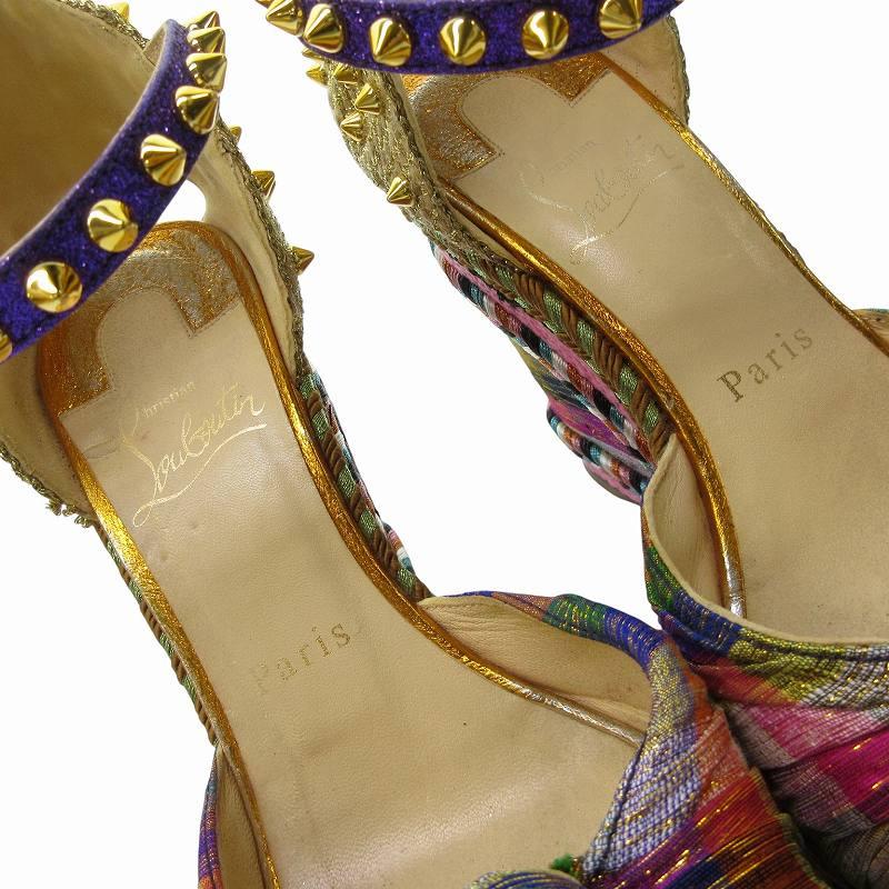 【ルブタン】エスパドリーユ サンダル【24cm】 サンダル&エスパドリーユ｜クリスチャン ルブタン【公式