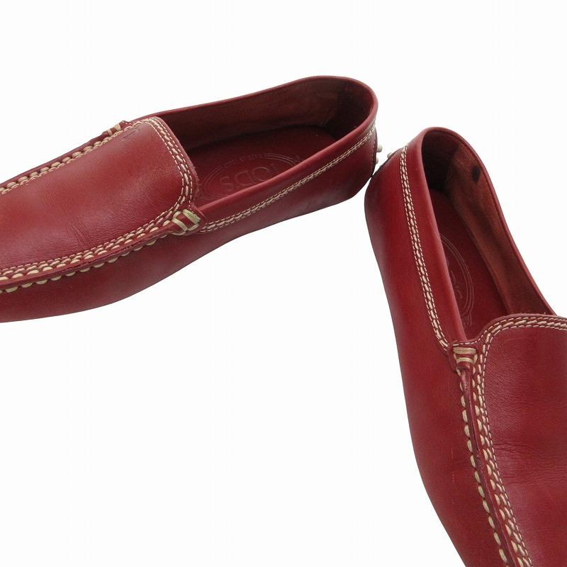 TOD'S トッズ　ローファー　モカシン　36 1/2 tod's TOD'S（トッズ） TODS ローファー XXW08J0GF80SHA Tチェーン メタル