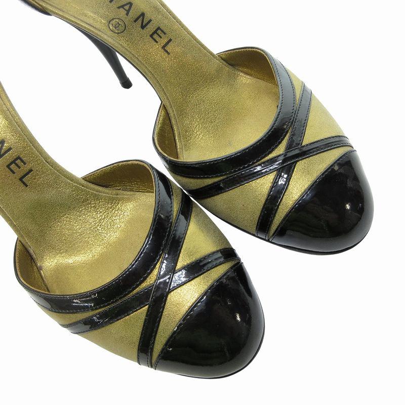 CHANEL（シャネル） アンクルストラップ パンプス シューズ ピンヒール 
