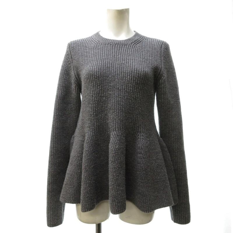 ミラオーウェン Mila Owen 美品 ニット セーター 構築フレアニット A