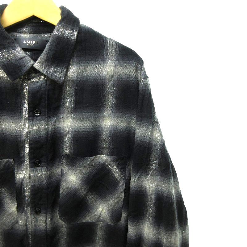AMIRI グラデーションチェックシャツ S 欲しいの AMIRI 楽天市場】アミリ S グラデーションチェックシャツ