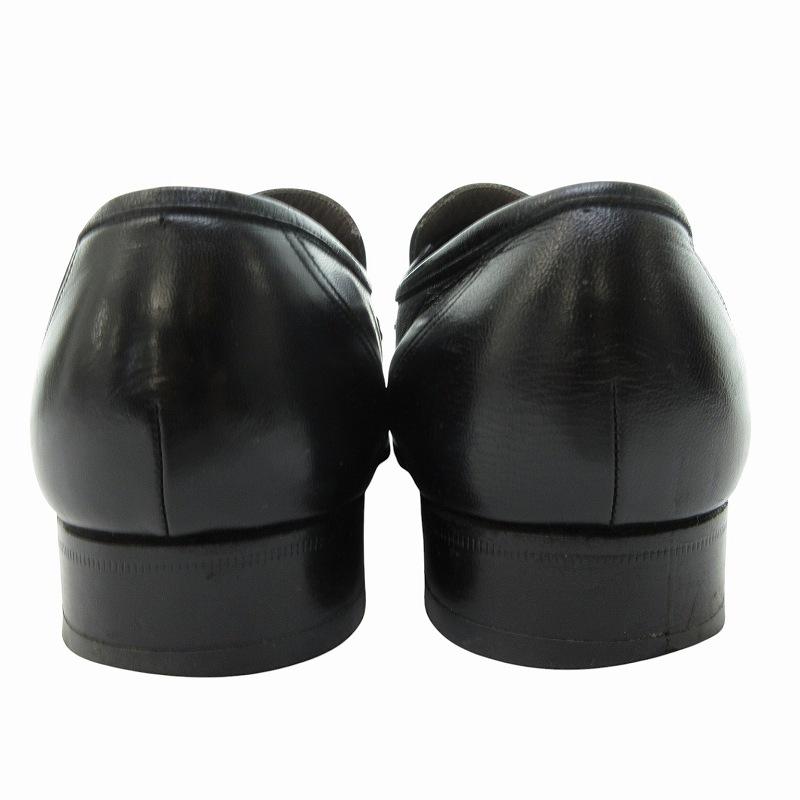 Marelli 黒 レザー ローファー マレリー Marelli ヴィンテージ ローファー レザーシューズ 革靴