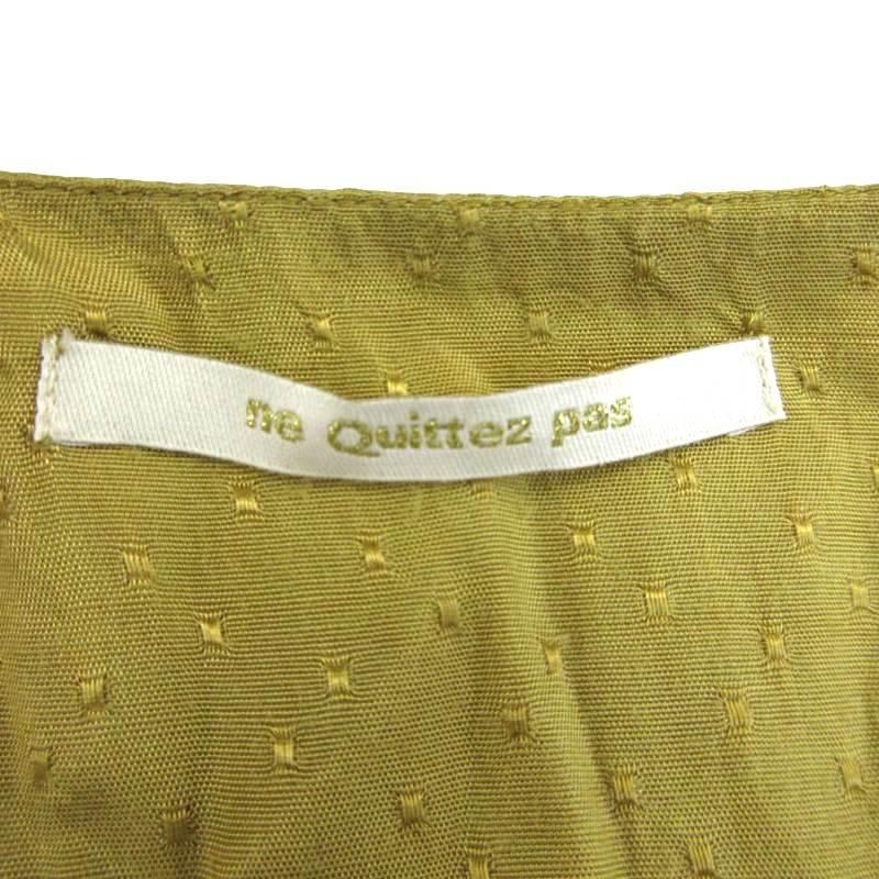 ヌキテパ NE QUITTEZ PAS! RAYON DOBBY GOWN ガウンワンピース