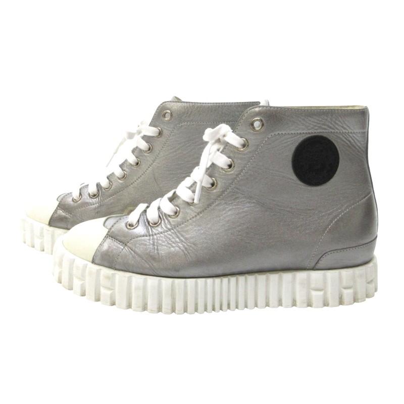 HERMES エルメス Climb High クライム Hロゴ スニーカー シューズ  