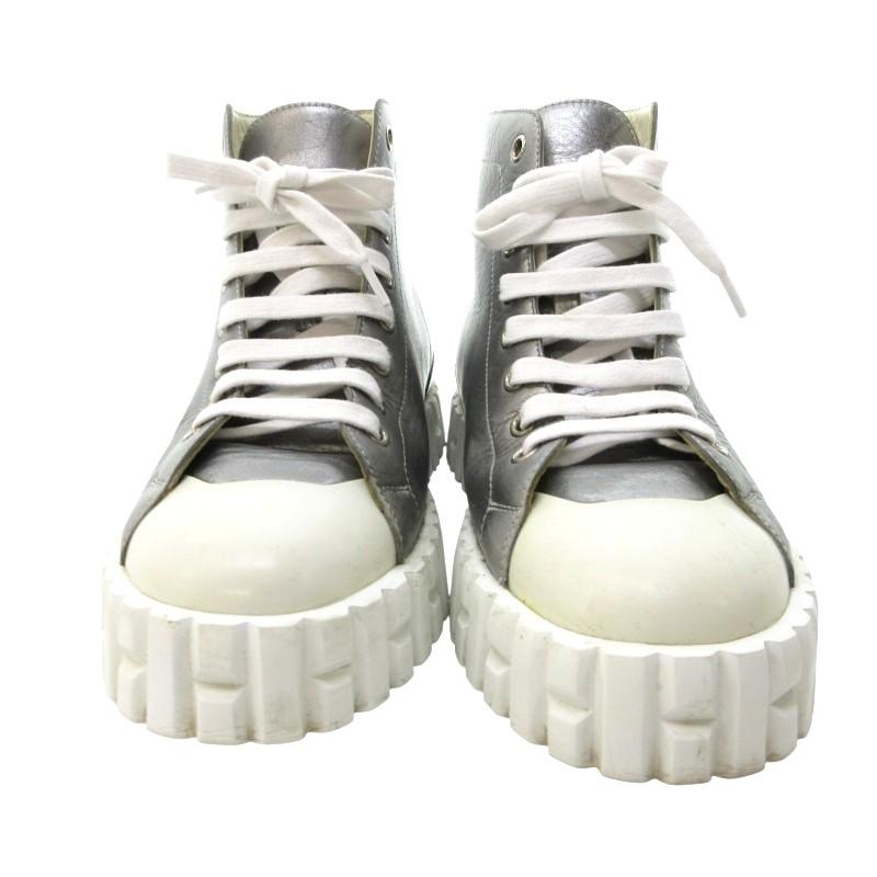 HERMES エルメス Climb High クライム Hロゴ スニーカー シューズ  