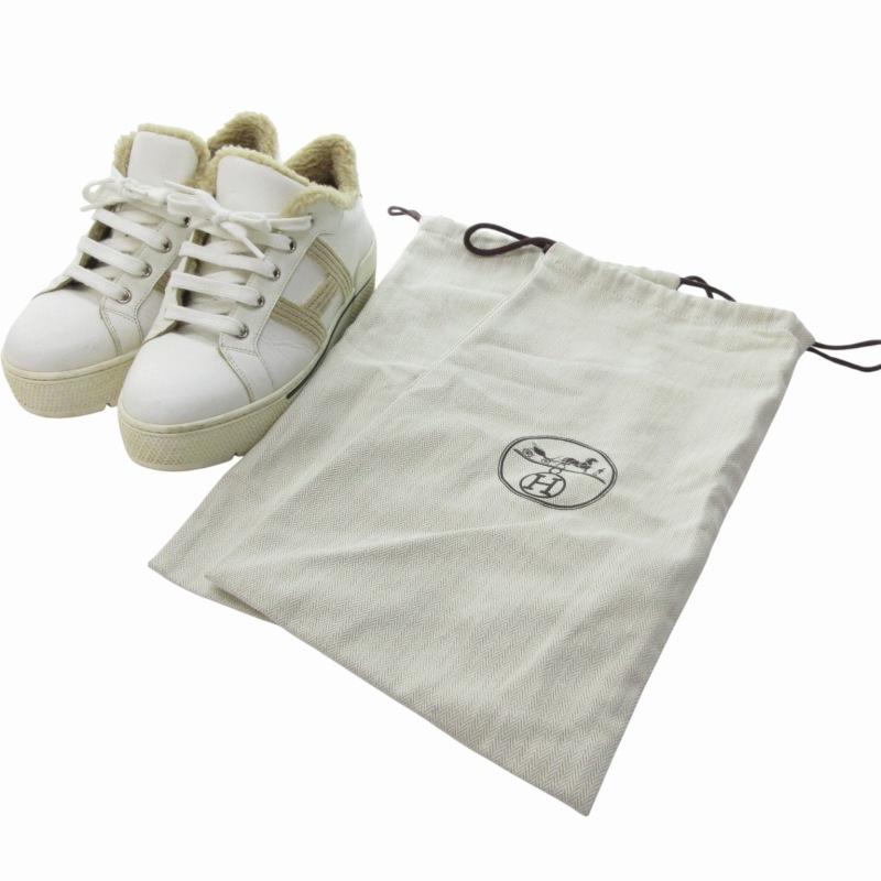 HERMES エルメス Dare sneaker デアムートン Hロゴ スニーカー