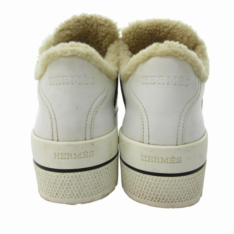 HERMES エルメス Dare sneaker デアムートン Hロゴ スニーカー  