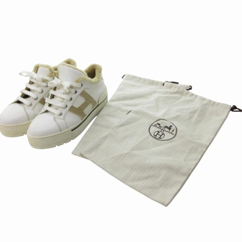 HERMES エルメス Dare sneaker デアムートン Hロゴ スニーカー  