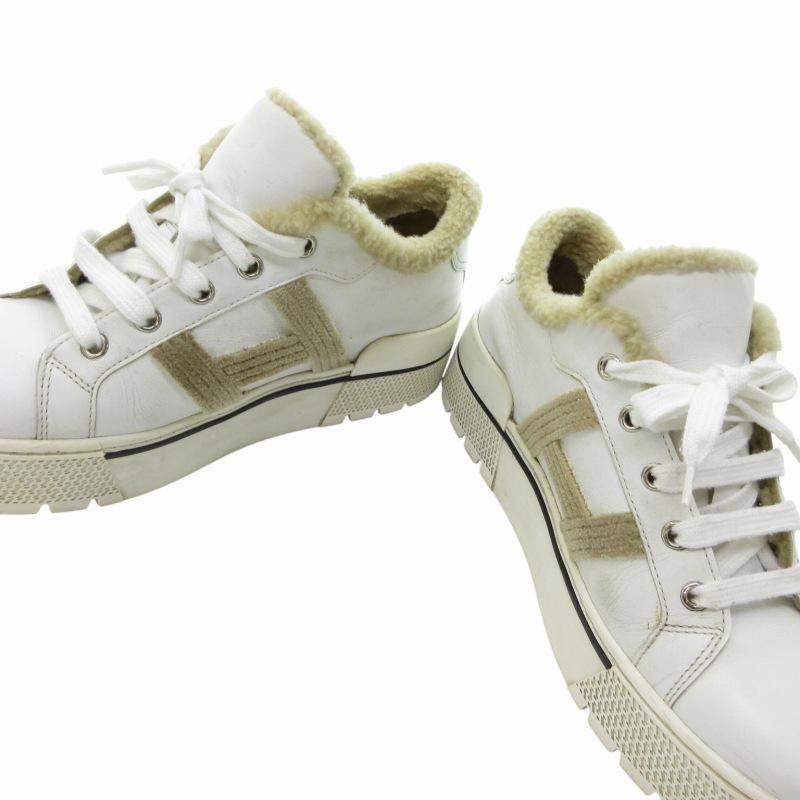 HERMES エルメス Dare sneaker デアムートン Hロゴ スニーカー  