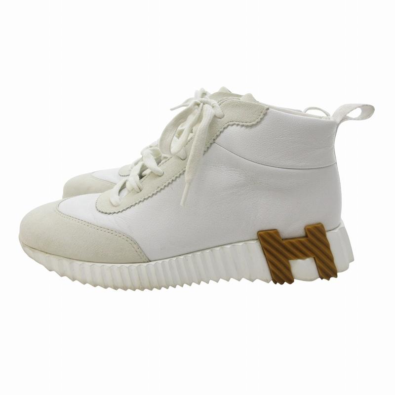 エルメス バウンシング ホワイト スニーカー スニーカー