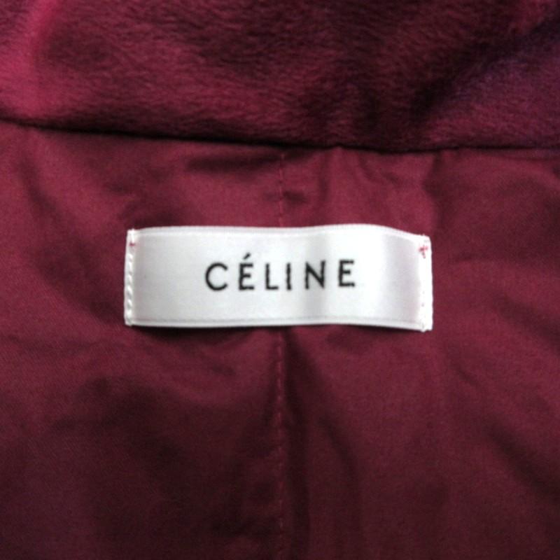 CELINE セリーヌ 美品 マカダム柄 ダウンベスト 西川ダウン