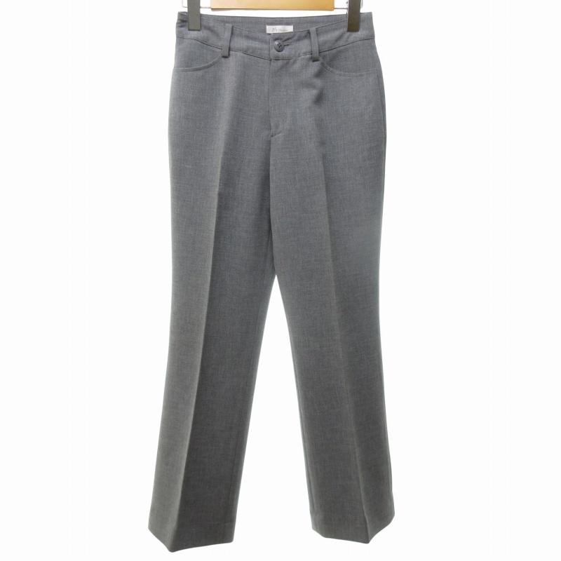 ビースリー B3 B-Three ストレートパンツ スラックス グレー 28