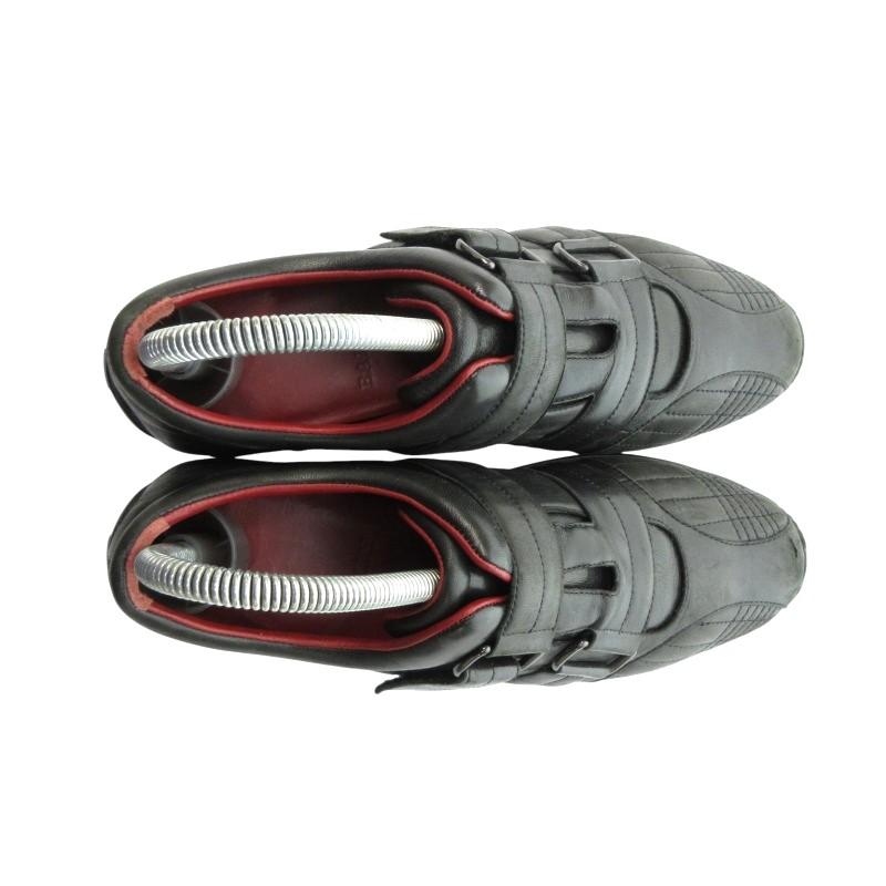 Bally バリー BALLY レザー ベルクロ ウォーキングシューズ 黒