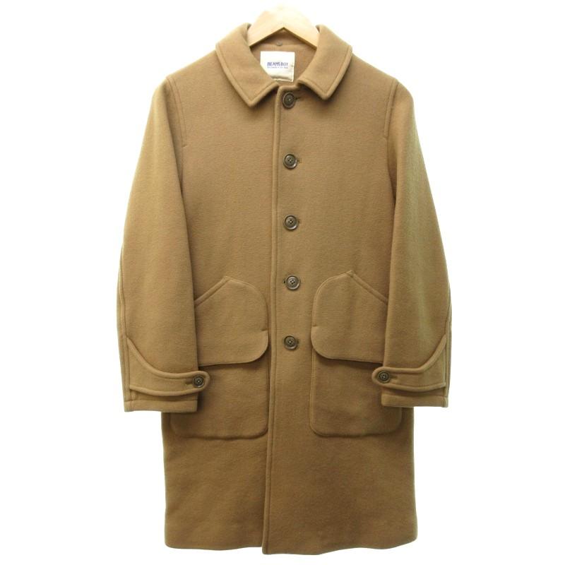 ビームスボーイ BEAMS BOY 美品 ウール ステンカラーコート ジャケット 