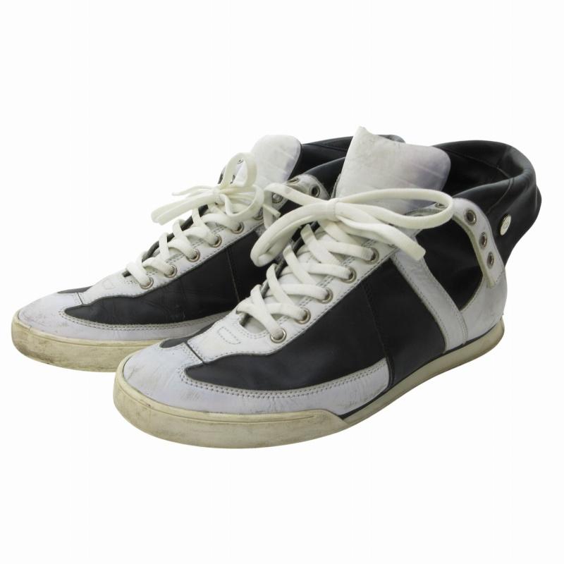 ディオールオム Dior HOMME レザー バイカラー スニーカー シューズ 