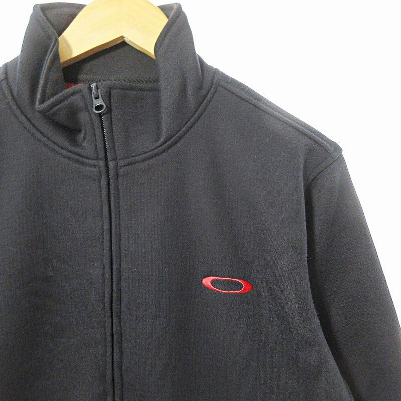 【中古】未使用品 オークリー OAKLEY タグ付き 赤タグ ヴィンテージ ジップアップ ジャケット ロゴ刺繍 S 紺 未使用品 オークリー OAKLEY タグ付き 赤タグ ヴィンテージ ジップ