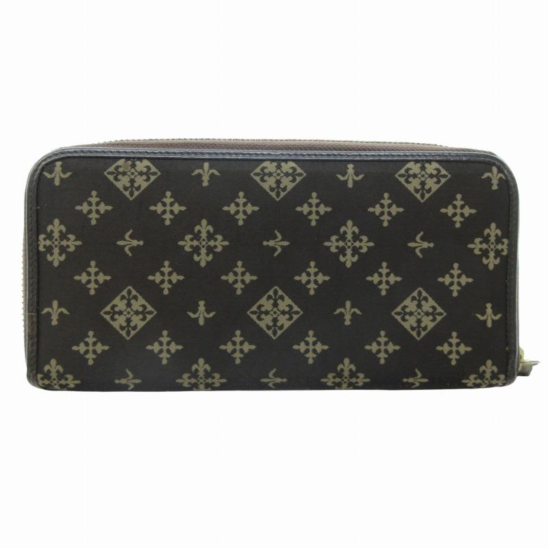 ラシット RUSSET 美品 ナイロン ラウンドファスナー ウォレット 長財布