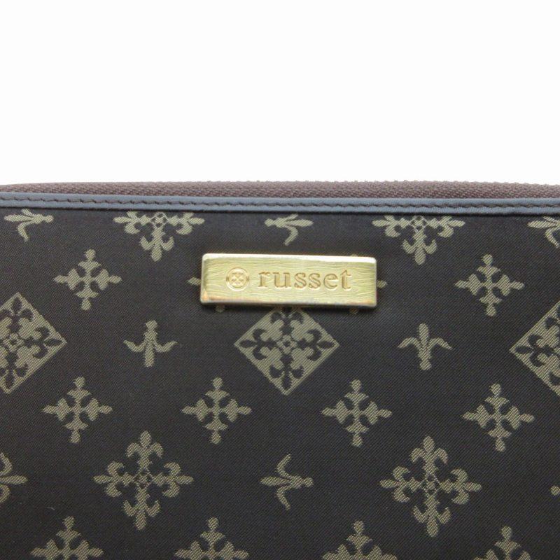 ラシット RUSSET 美品 ナイロン ラウンドファスナー ウォレット 長財布