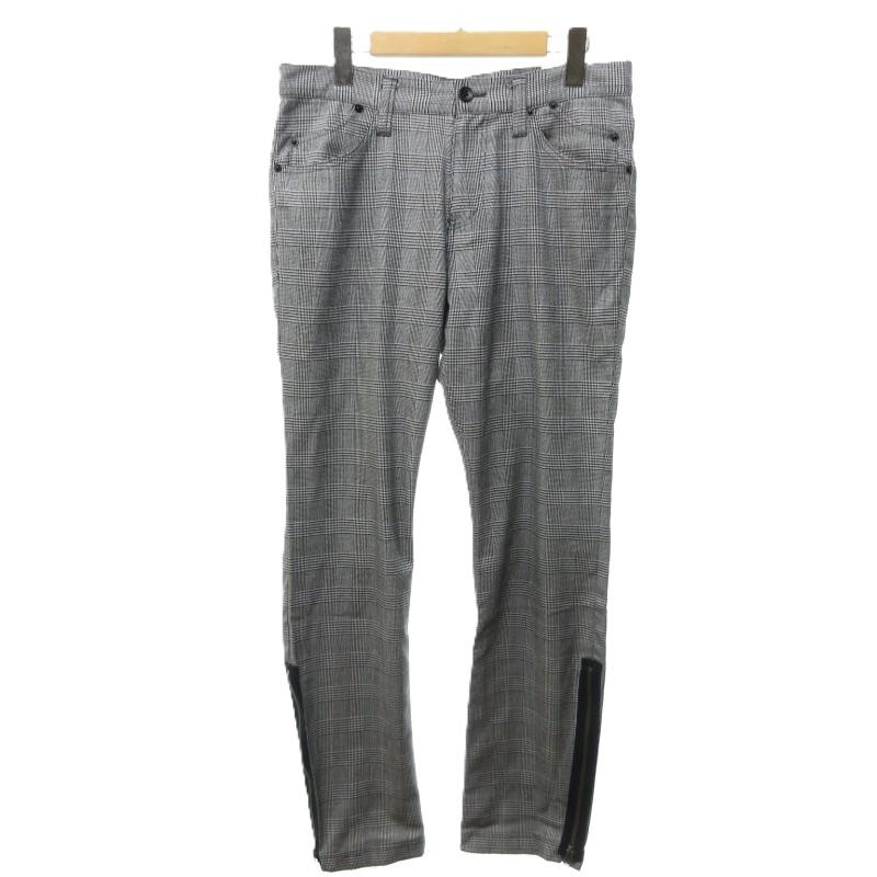 スラックス グレーMサイズ Stussy ストライプスラックス Mサイズ