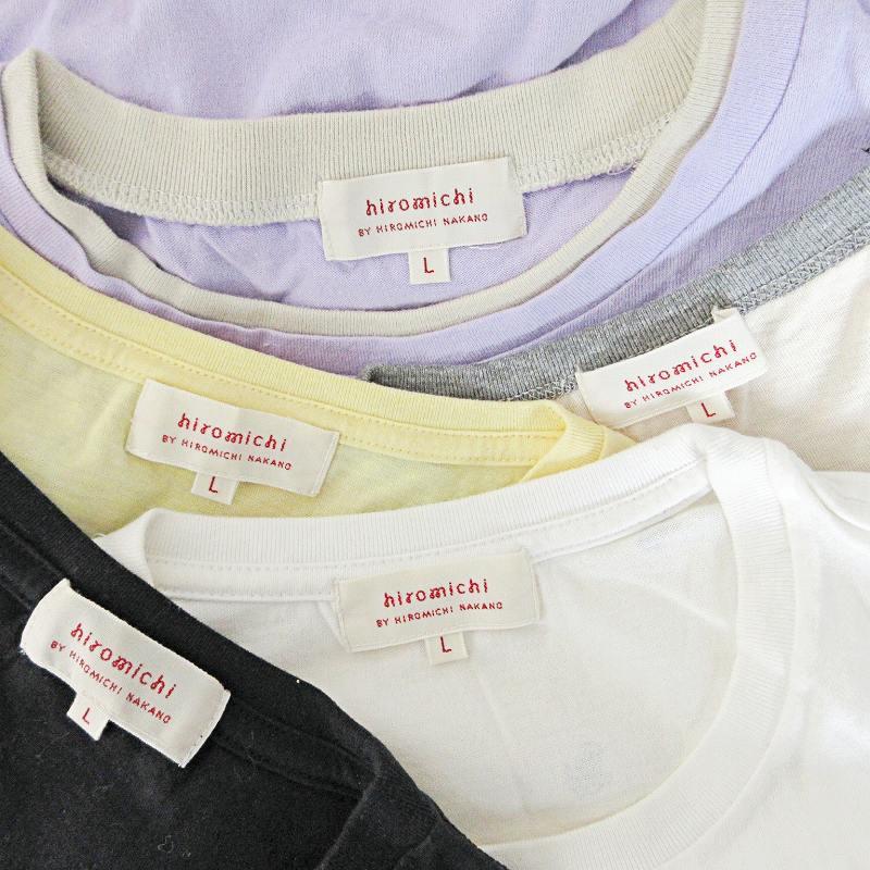ヒロミチナカノ hiromichi nakano プリント Tシャツ カットソー 半袖 5 
