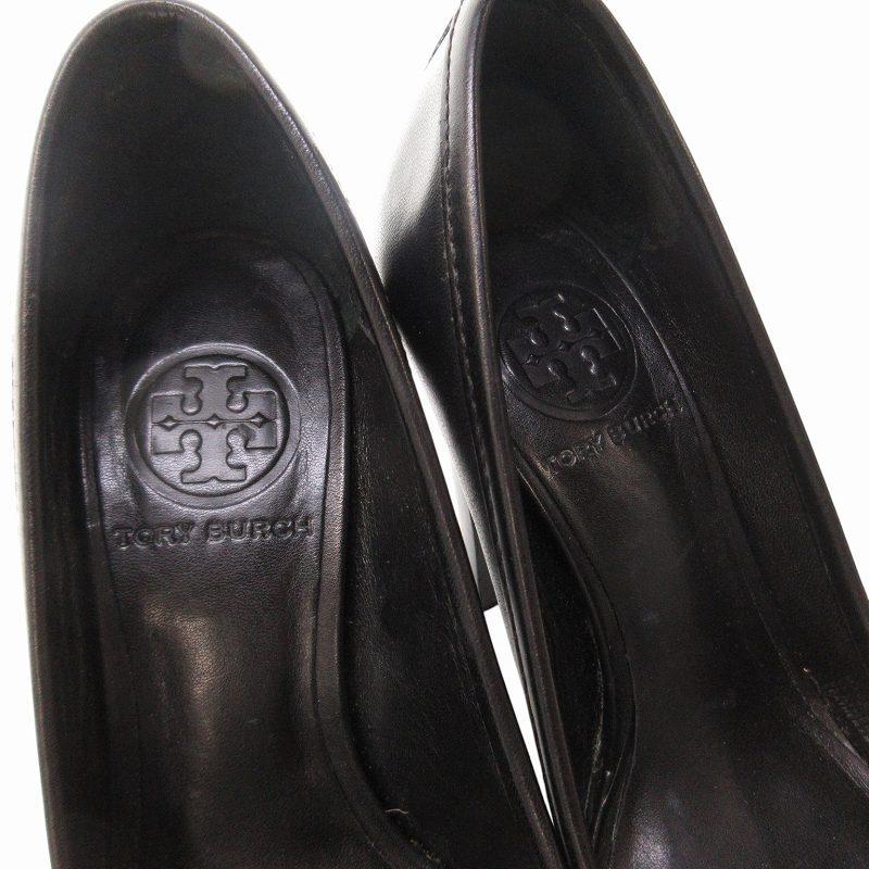 TORY BURCH（トリーバーチ） 美品 レザー パンプス ヒール シューズ