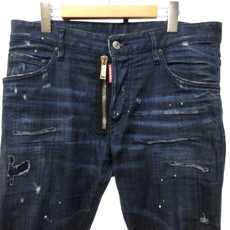 ディースクDSQARED2 Skater BigZipデニム ディースクDSQARED2 Skater BigZipデニム 2021 ディースクエアー