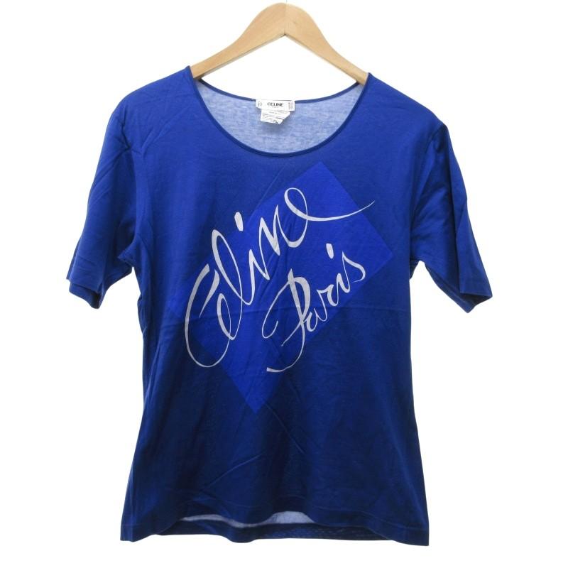 【値下げ不可】CELINE ロゴ Tシャツ 中古・古着通販】CELINE (セリーヌ) オーバーサイズロゴTシャツ