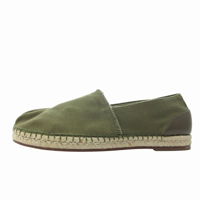 Maison Margiela タビエスパドリーユ 未使用品 メゾンマルジェラ 22 Maison Margiela Tabi COTTON