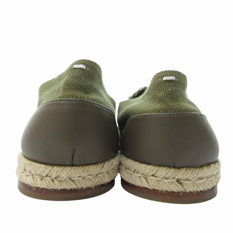 Maison Margiela タビエスパドリーユ 未使用品 メゾンマルジェラ 22 Maison Margiela Tabi COTTON