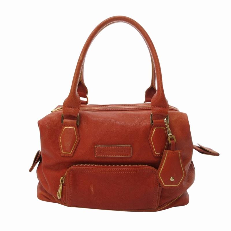 LONGCHAMP（ロンシャン） ミニボストンバッグ ハンドバッグ ロゴ 