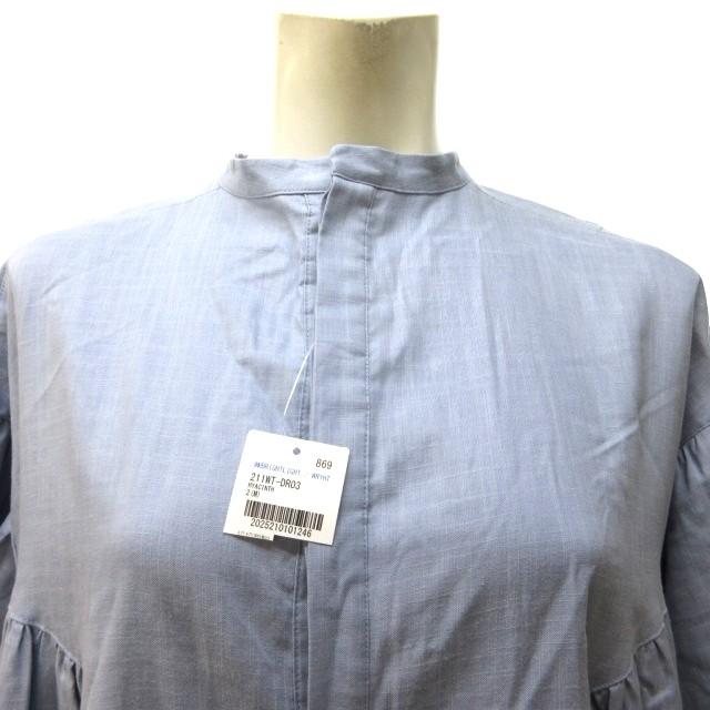 未使用品 ライト WRYHT タグ付 21SS PLEATED NIGHT DRESS シャツ 