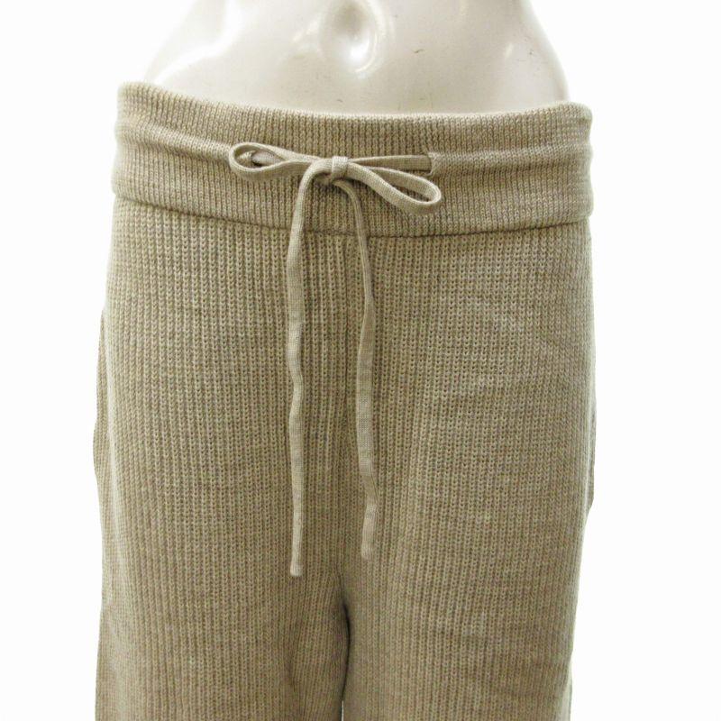 未使用品 ライト WRYHT 21AW タグ付 ニット ワイドパンツ イージー  