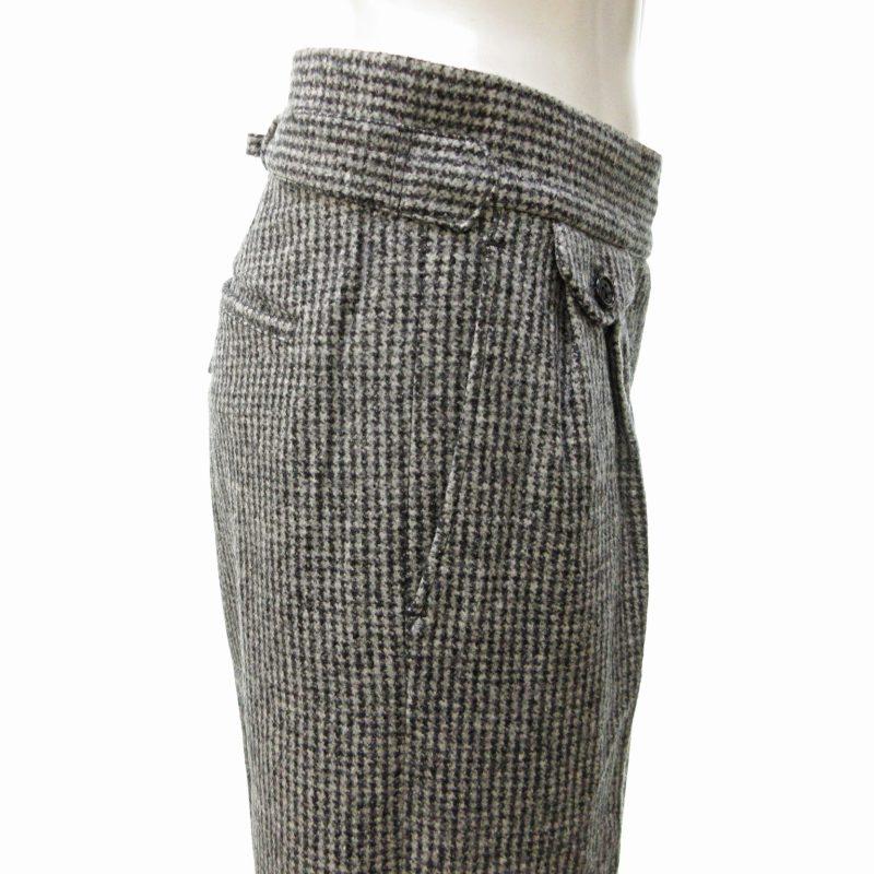 未使用品 ライト WRYHT 21AW タグ付 タックワイド パンツ スラックス  