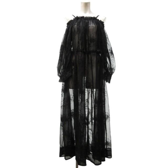 未使用品 ライト WRYHT タグ付 24SS GATHERED FOLK DRESS ギャザー 