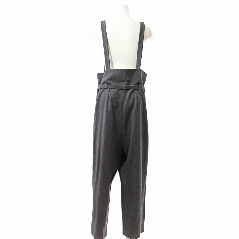 エンフォルド ENFOLD 美品 18AW サスペンダーパンツ サロペット 