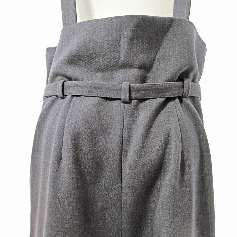 エンフォルド ENFOLD 美品 18AW サスペンダーパンツ サロペット 