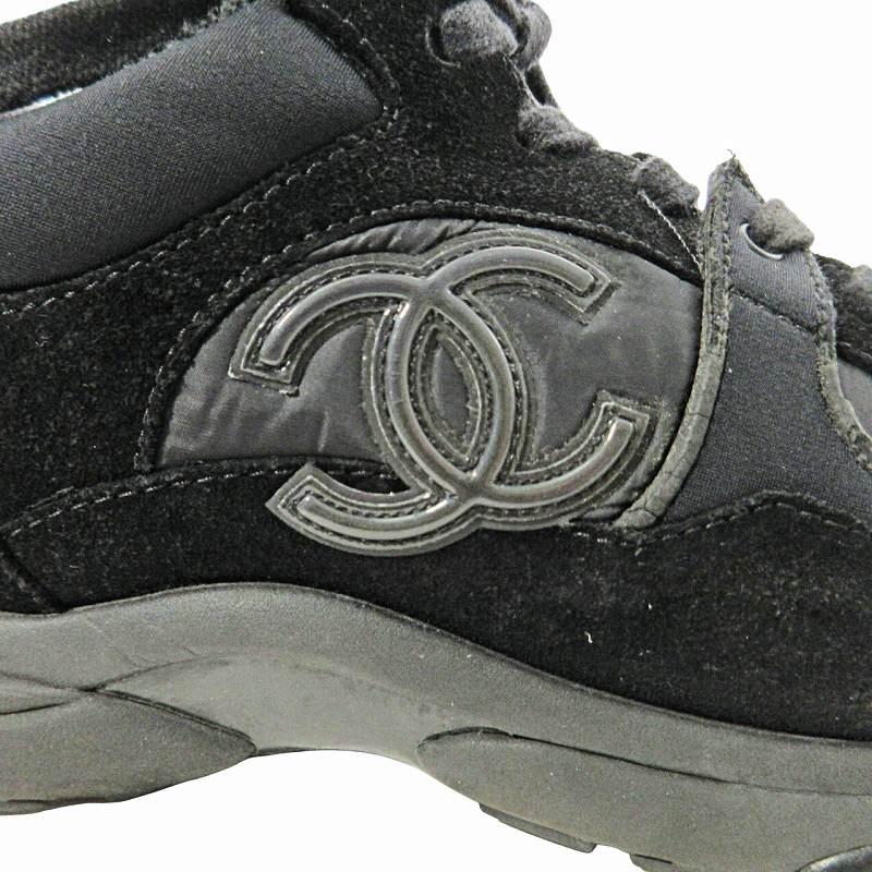 CHANEL（シャネル） ココマーク スニーカー ナイロン スエード 39 26cm